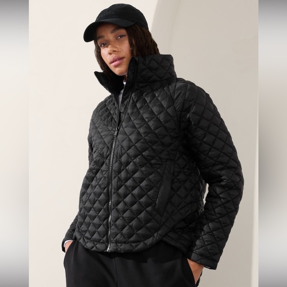 EUC Athleta Whisper Featherlesss Quilted Jacket XXS - Picture 2 of 10
